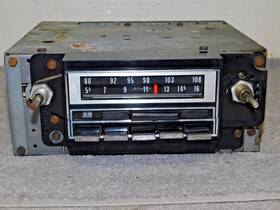 7935033 Delco Electronics G M C 1972 Oldsmobile Gmc 23bfm1 Am/fm Stereo Car Radio