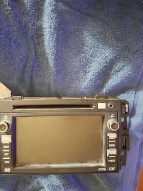 15906629 Delphi 2007-08 Gmc Acadia Information Display Radio 15906629-used