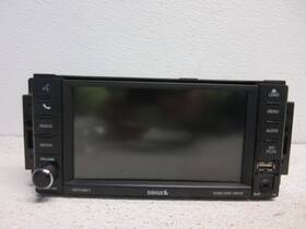1229-na Dodge 18 2018 Caravan Am Fm Cd Dvd Sat Radio Receiver Rbz Oem Lkq