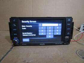 68368206 Dodge 12-19 Chrysler Town And Country Radio Cd Player Receiver Stereo Am/fm Rl