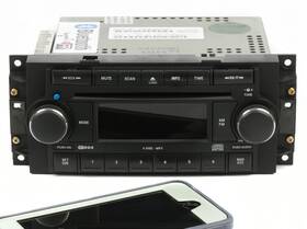 P05064072af Dodge Jeep Chrysler 2004-10 Am Fm 6 Cd Player Radio W Bluetooth Raq