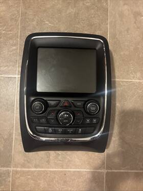 68270674ae Dodge Truck Sirius Radio Receiver 8.4 Inch Touch Screen Display From 2017 Durango