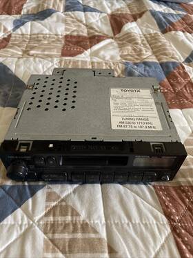 86120-06071 Eclipse Avn726e 97 Toyota Camry A11713 Am Fm Radio Receiver Cassette Deck Oem