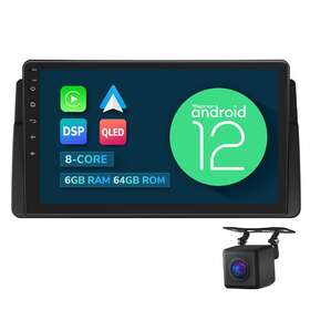 Stce46a12s6gusebm1 Eonon Cam Android 12 8core 6 64 9 Inch Car Radio Gps Stereo For Bmw E46 320 330 323 325 M3