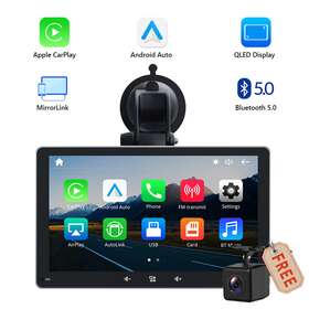 Stcvae20susicmc Eonon Ahd Cam Portable Wireless Android Auto Carplay 7 Inch Qled Touch Screen Car Stereo