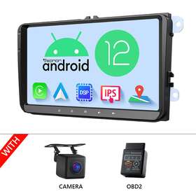 Stvavwa12usicm1 Eonon Cam Obd 9 Inch Android 12 Car Play Radio Stereo Gps Navi Dsp For Vw Golf Passat Jetta