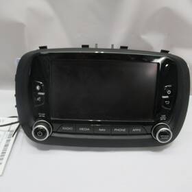 638-73476 Fiat 2016 2017 2018 500 Radio Receiver With Navigation Display Oem