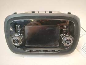 6cw58lxhaa Fiat 16 17 500 Radio 4 Dr X Mdl 5.0ft Touchscreen Opt Ra2 May Need Programming