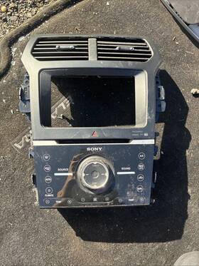 Bb5t-18a802-cj Ford 10328-30106 2011 Explorer 8 Inch Sony Audio Radio Climate Control Panel