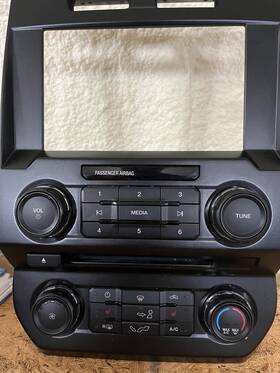 14053404433454 Ford 2017 F-150 Radio Control Panel Assembly