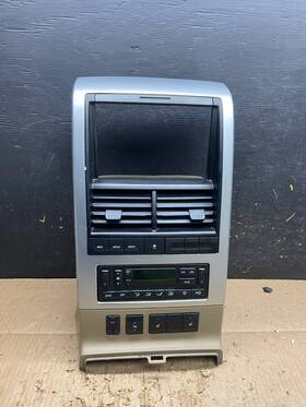 1l2f-19d840-aa Ford 2006 - 2010 Explorer Radio Heater Climate A/c Control Bezel Trim V7690 Dg