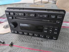 2r3t-18c815-gb Ford 02-03 Mustang Mach 1000 Radio 6 Disc With Auxiliary Port