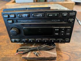 2r3t-18c815-hb Ford 02-03 Mustang Radio Cd-6 Mach 1000 Car Stereo With Auxiliary Jack Bluetooth