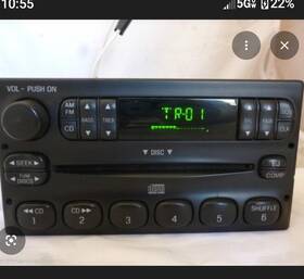 3l3t18c15ca Ford 1999-2004 F150 F250 Oem Cd Player
