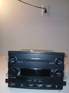6r3t-18c815-ge Ford 4r3t-18c15-hj Shaker 500 Radio 2006 Mustang Mp3 Aux 6-disc Cd Oem Read