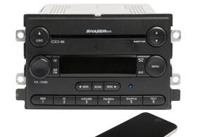 4r3t-18c815-jg Ford 2005-2006 Mustang Radio Am Fm 6 Disc Cd Player W Bluetooth