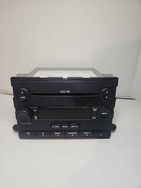 5c3t-18c815-ak Ford 53ct-18c815-ak 05-07 F250 F350 Factory Radio Head Unit Am/fm Oem