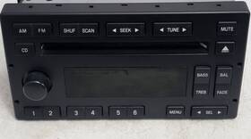 5w7t-18c815-af Ford 2003-2008 Crown Victoria Single Cd Radio Tested Well