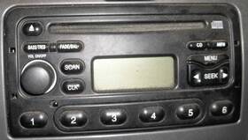 638-01607 Ford Audio Equipment Radio Am-fm-cd Single Disc Fits 00 Focus 309588