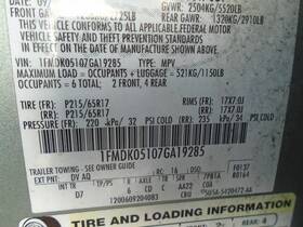 638-02070 Ford Audio Equipment Radio Am-fm-6 Cd-mp3 Player Fits 06-07 Five Hundred 1693784