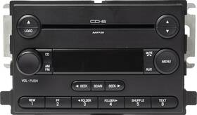 6f2t-18c815-ha Ford 2006-2007 Freestar Am Fm Radio 6-disc Cd Mp3 Player Model Id