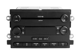 6f9t-18c815-ba Ford 2006 Freestar Amfm Radio Mp3 6 Disc Cd Player Part Id Number