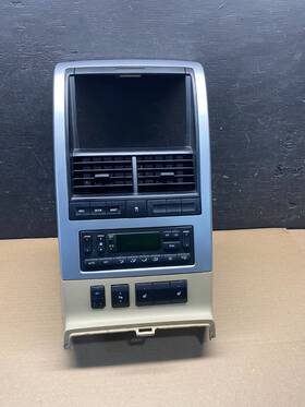 6l24-18c612-ba Ford 2006 - 2010 Explorer Radio Heater Climate A/c Control Bezel Trim S2548 Dg