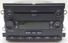 6l3t-18c815-ke Ford 2006-2007 F-150 Lincoln Lt Oem Radio Am Fm 6 Cd Disc Changer Mp3 Player