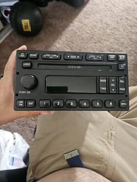 6l8t-18c815-bd Ford Crown Victoria Escape Radio 6 Disc Changer Cd Player