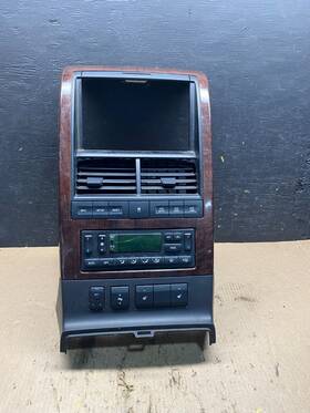 8l24-18c612-aa Ford 2006 - 2010 Explorer Radio Heater Climate A/c Control Bezel Trim Q9422 Dg