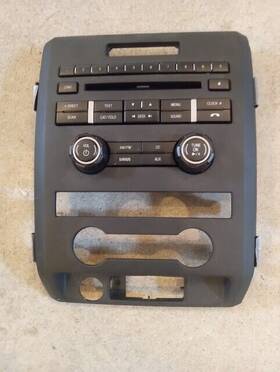 Al3t-18a802-ha Ford 2009-2012 F150 Am Fm Radio Cd Player Face Control Panel