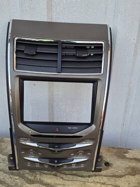Ba1t-18a802-ae Ford 2011-2015 Lincoln Mkx 8.0 Inch Radio Climate Control Panel