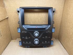 Ct4t-18a802-be Ford 2011-2014 Edge 8 Inch Dash Climate Control Radio Panel Bezel