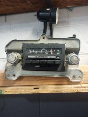 D3aa-18888-aa Ford Am/fm Radio 1971 Mustang Boss. Great Condition Rare