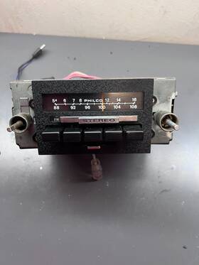 D4aa-19a241-ab Ford 1974 Oem Philco Am/fm Stereo Radio Parts Repair
