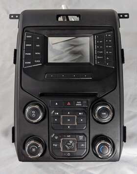 Dl3t18a802bd3ja6 Ford F150 Radio Climate Control Panel Faceplate Dash Dl3t18a802bd3j Fcim