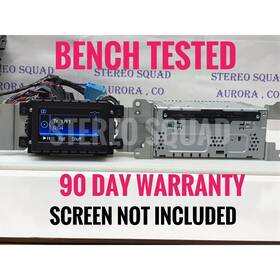 Ds7t-19c107-bc Ford 13-15 Fusion Single Cd Am Fm Sat Radio Receiver Inch Fo605a