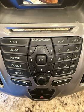 Dt1t-18k11-cd Ford Oem Audio Equipment Radio Control Panel For 2015-2017 Transit Connect