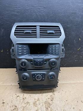Eb5t-18a802-da Ford 2014 - 2015 Explorer Radio Heater Climate A/c Control Bezel Trim V7404 Dg