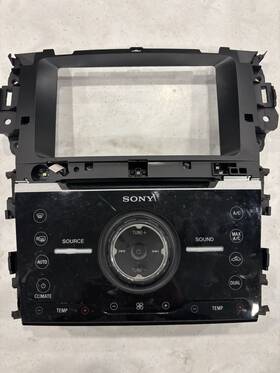 Eb5t-18a802-ha Ford 2011-2015 Explorer Sony 8 Inch Radio Audio And Climate Control Panel - Oem