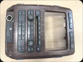 9l3t-18a802-kd Ford F150 09-12 Radio Face Climate Control Wood Trim Dash Bezel 9l3t-18a802-kb