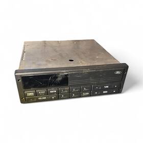 F22f-19b131-ad Ford Foxbody Mustang Radio Stereo 19b131ad Oem Am/fm Scratched Plastic