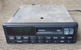F4sf-19b132-ac Ford 1992-2000 Oem Am Fm Radio Dolby Cassette Player