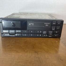 F4zf-19b165-bb Ford 1994-1997 Mustang Mach 460 Taurus Cassette Radio Untested