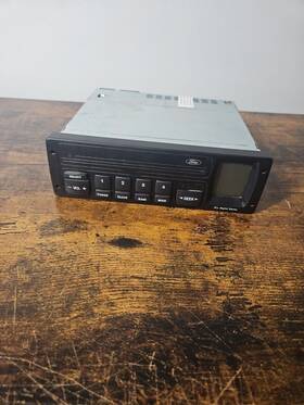F6bg-19b131-aa Ford 1995-1997 Aspire Oem Am/fm Radio Single Din