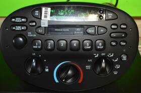 F7cf-18c858-fh Ford 98-02 Escort Tracer Premium Sound Cassette Player Radio