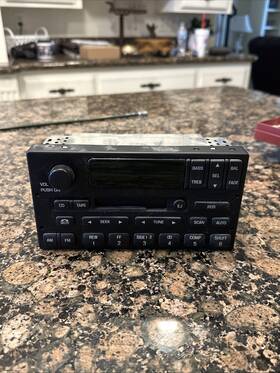 F80f-18a965-ad Ford Oem 98-02 F-150 Lincoln Navigator Radio Cassette Deck