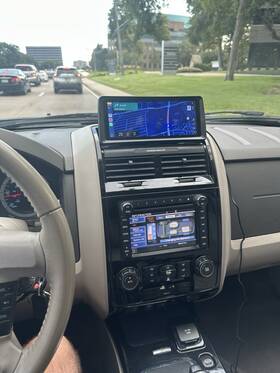 Fo598u Ford 2008 - 2012 Escape Gps Navigation Sat Radio Receiver Display Cd Player Oem