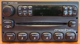 Gc026741 Ford Oem Mach Mp3 Car Stereo Am/fm/cd 2001-2004 Ford/mazda Trucks Suvs