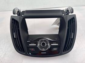 Gj5z18c858fa Ford 17-19 Escape 2l Audio And Radio Control Panel Face Plate Bezel W Vents Oem